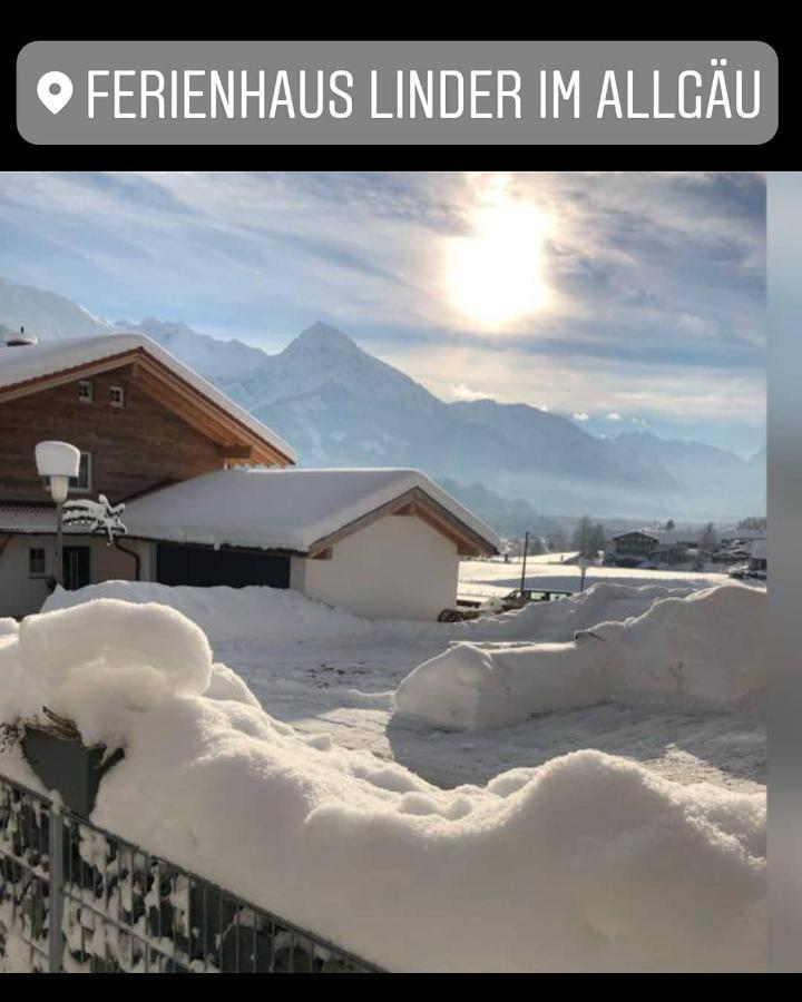 Ferienwohnung Ferienhaus Linder Fischen im Allgäu Exterior foto